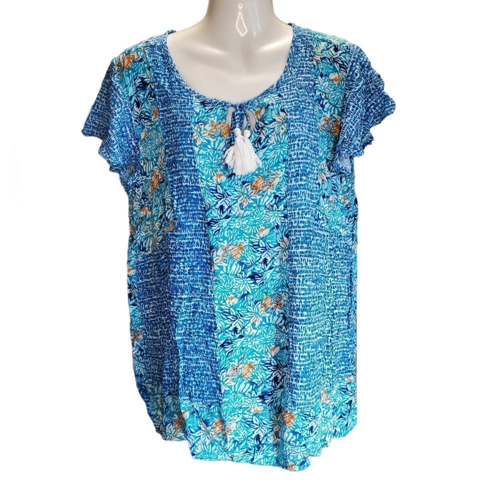 CAFFE MARRAKESH boho top M